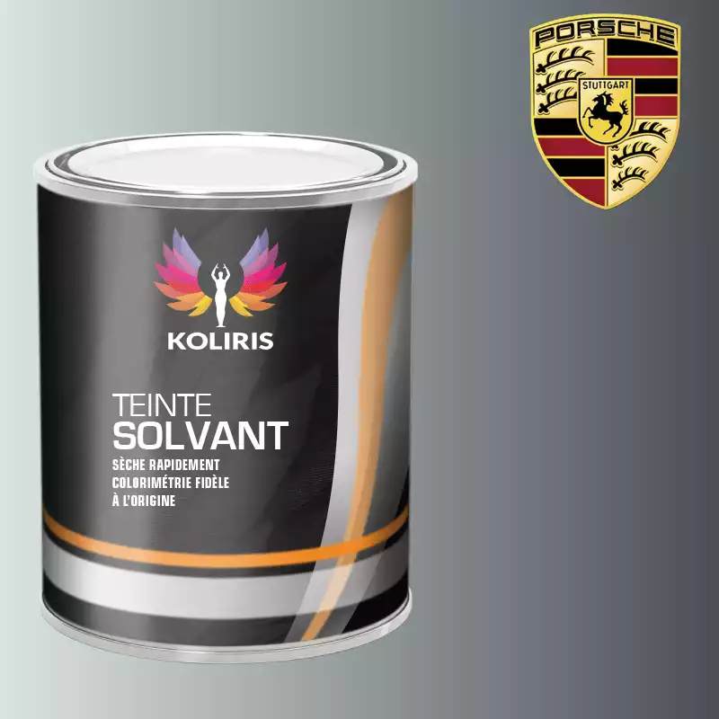 Peinture voiture solvant Porsche