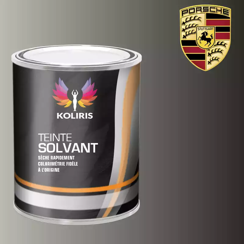 Peinture voiture solvant Porsche