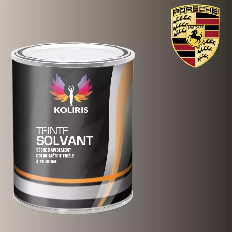 Peinture voiture solvant Porsche