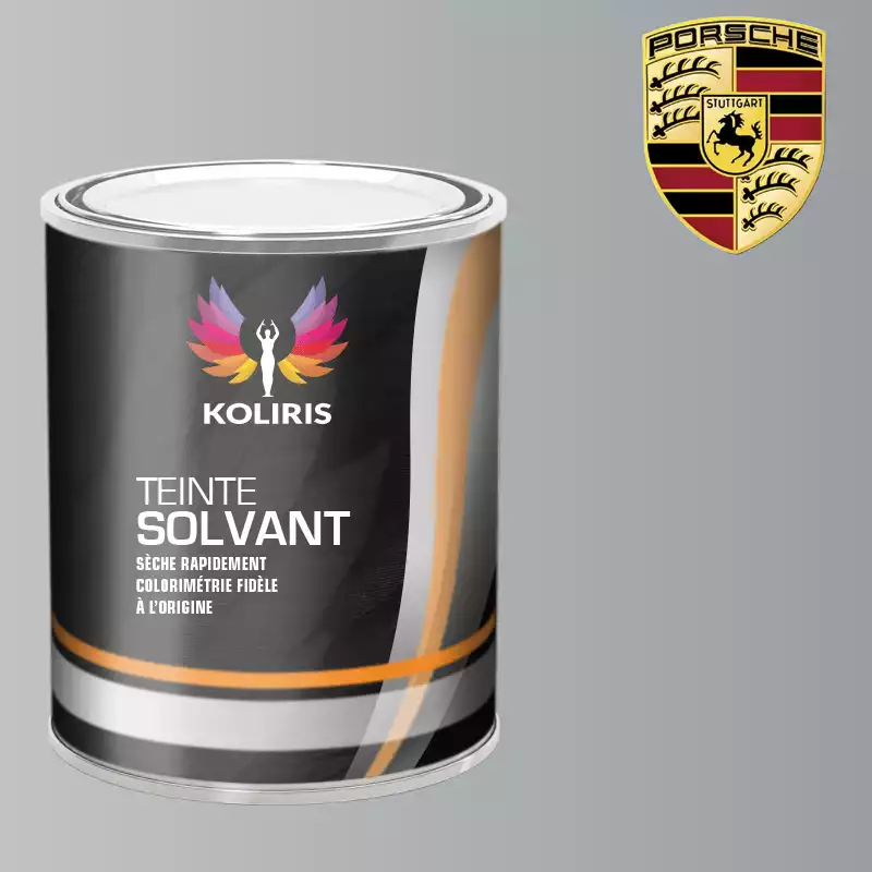 Peinture voiture solvant Porsche