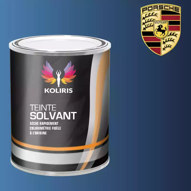 Peinture voiture solvant Porsche