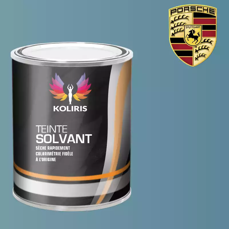 Peinture voiture solvant Porsche