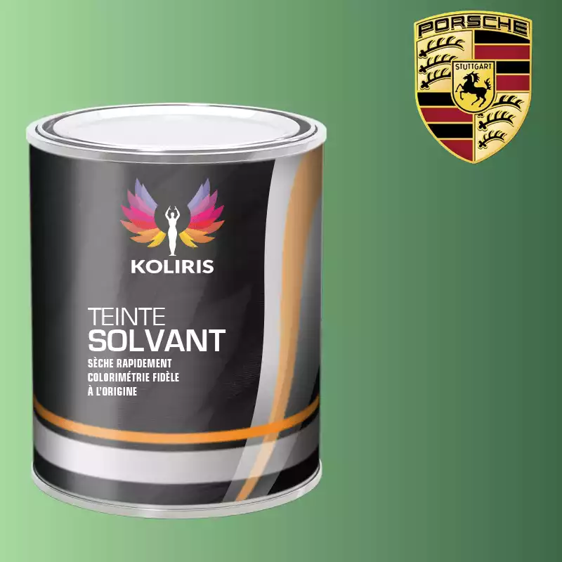 Peinture voiture solvant Porsche