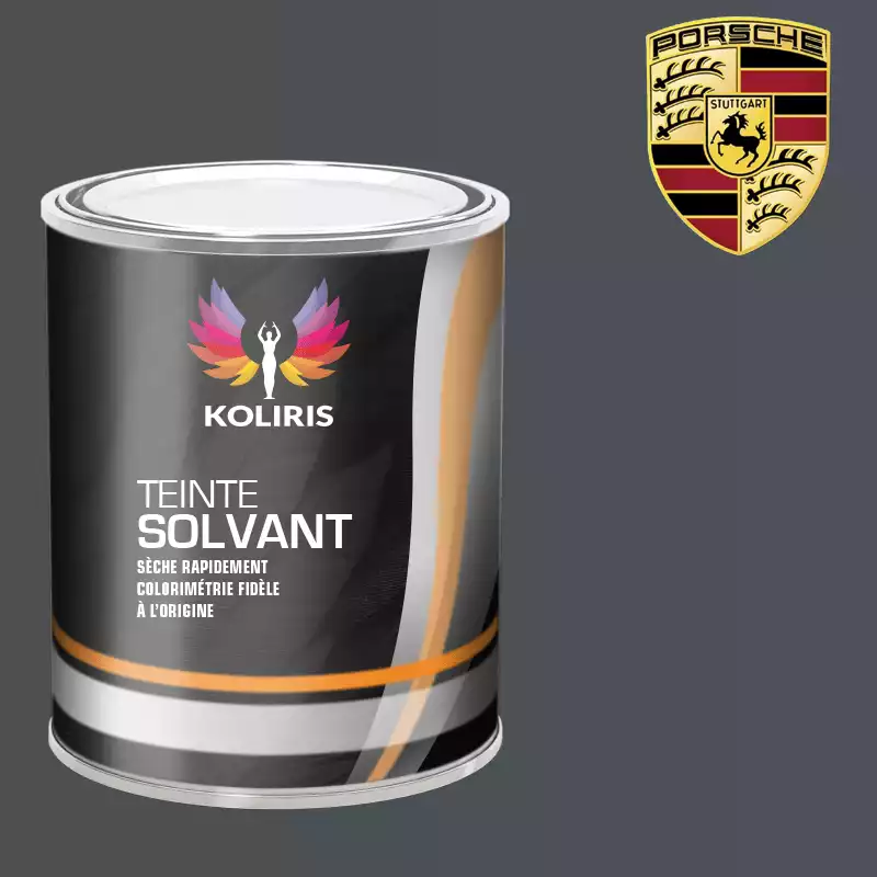 Peinture voiture solvant Porsche