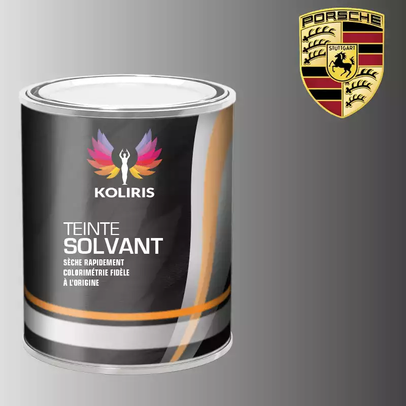 Peinture voiture solvant Porsche