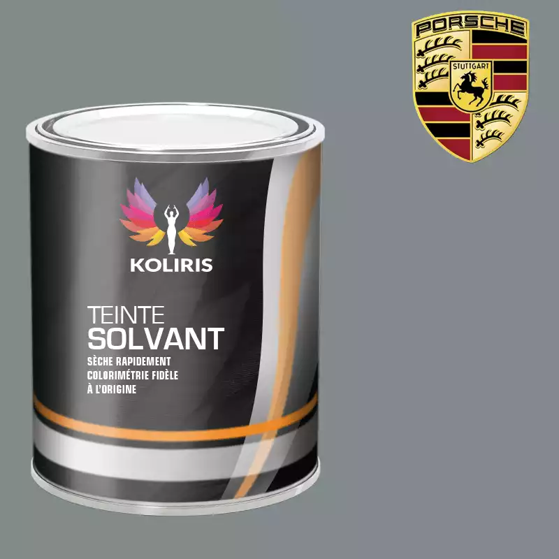 Peinture voiture solvant Porsche