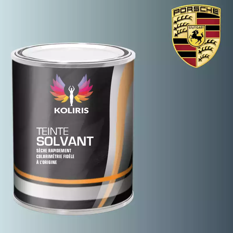 Peinture voiture solvant Porsche