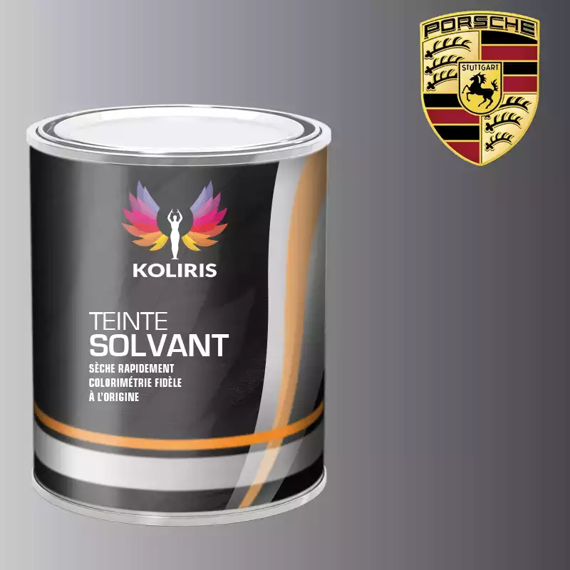 Peinture voiture solvant Porsche