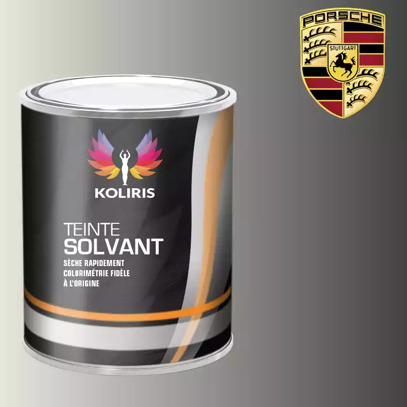 Peinture voiture solvant Porsche