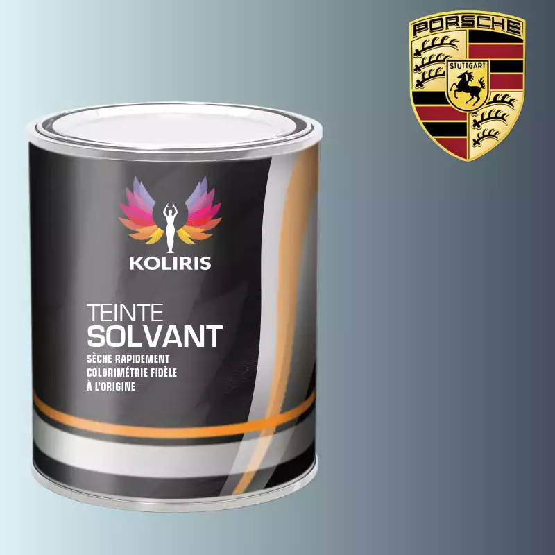 Peinture voiture solvant Porsche