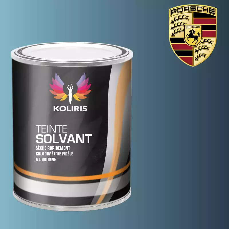 Peinture voiture solvant Porsche