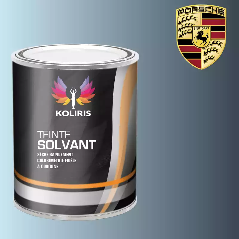 Peinture voiture solvant Porsche