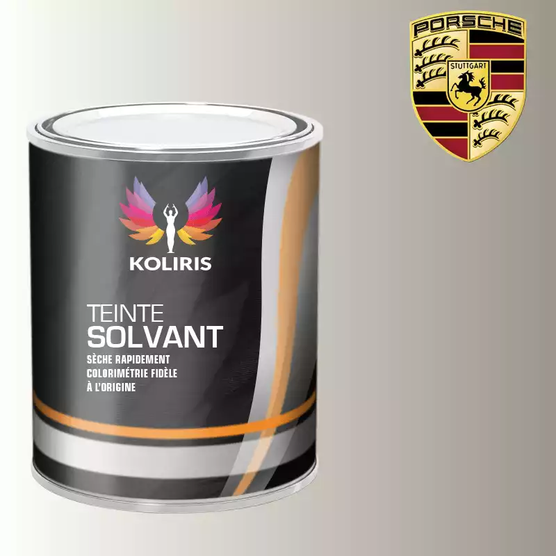 Peinture voiture solvant Porsche