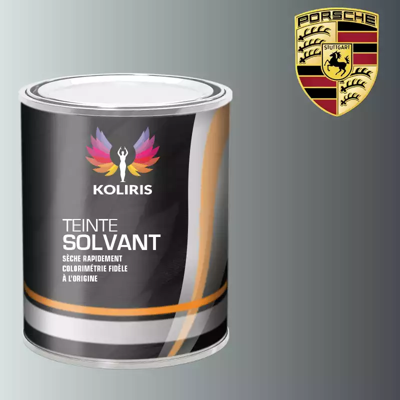 Peinture voiture solvant Porsche