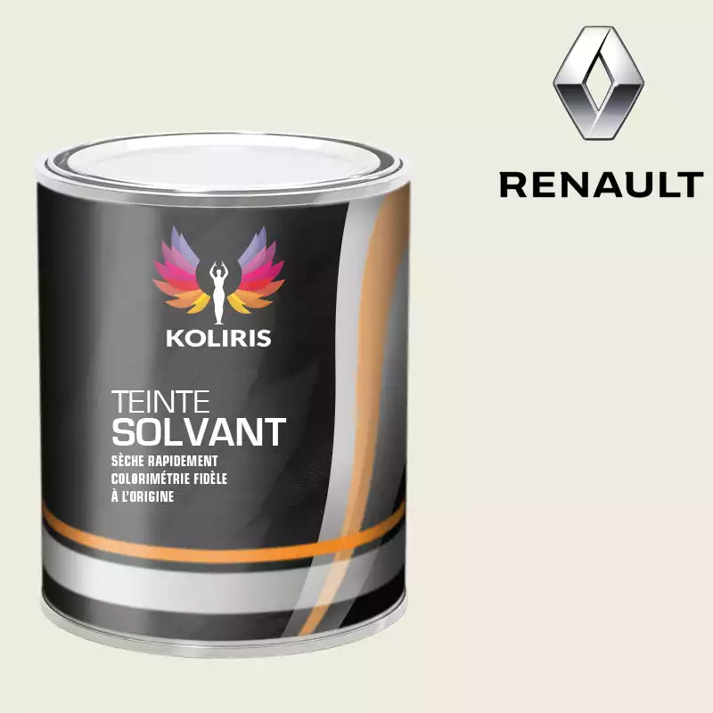 Peinture voiture solvant Renault