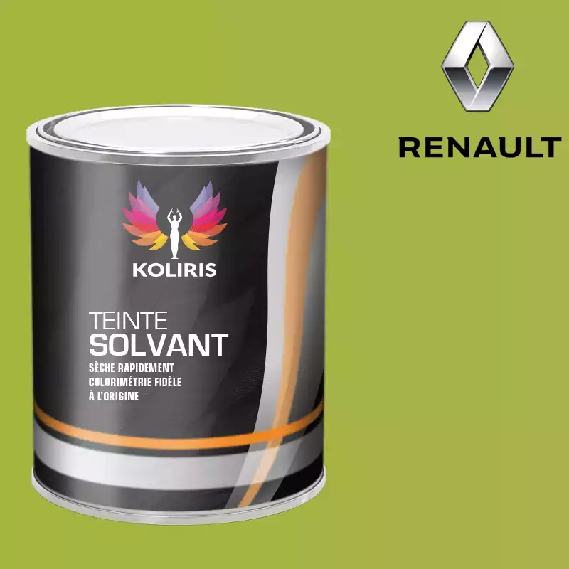 Peinture voiture solvant Renault