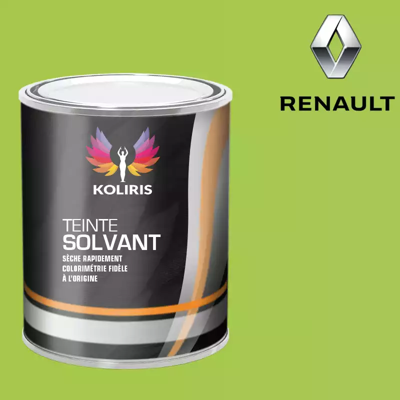 Peinture voiture solvant Renault