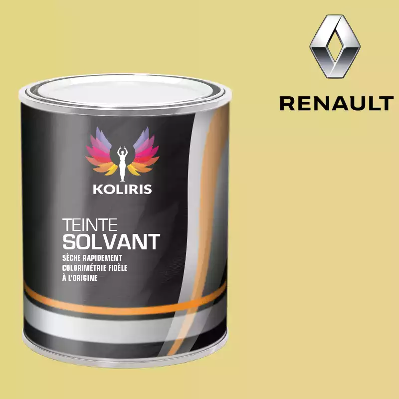 Peinture voiture solvant Renault