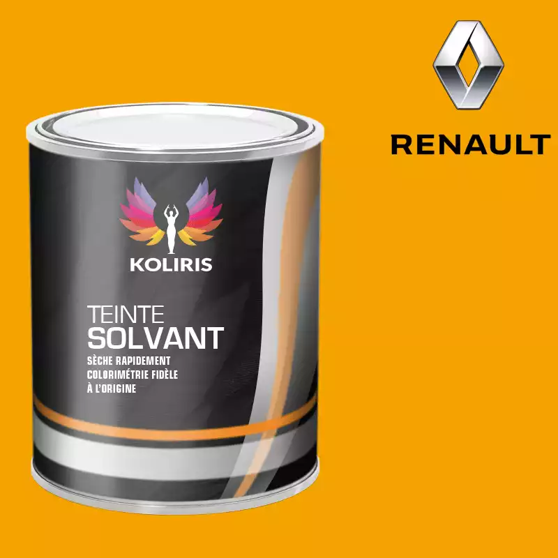 Peinture voiture solvant Renault