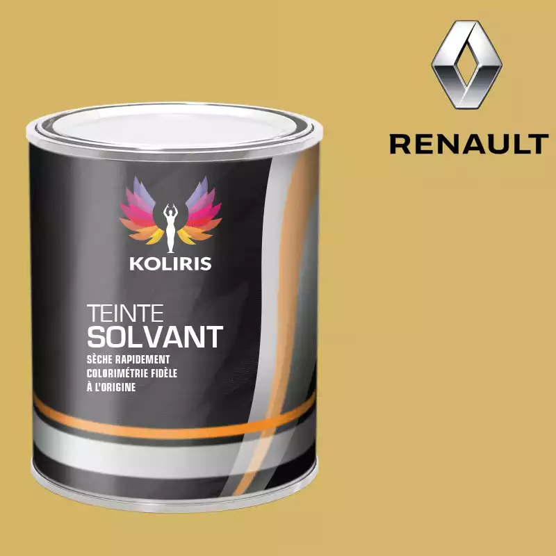 Peinture voiture solvant Renault