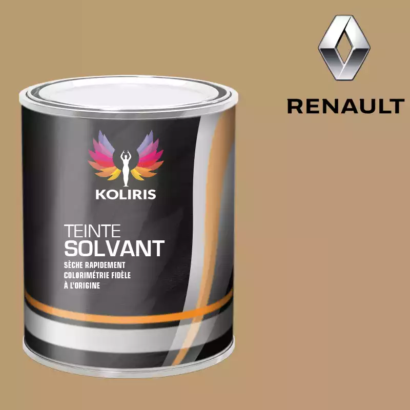 Peinture voiture solvant Renault