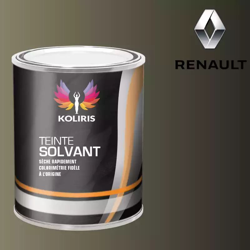 Peinture voiture solvant Renault