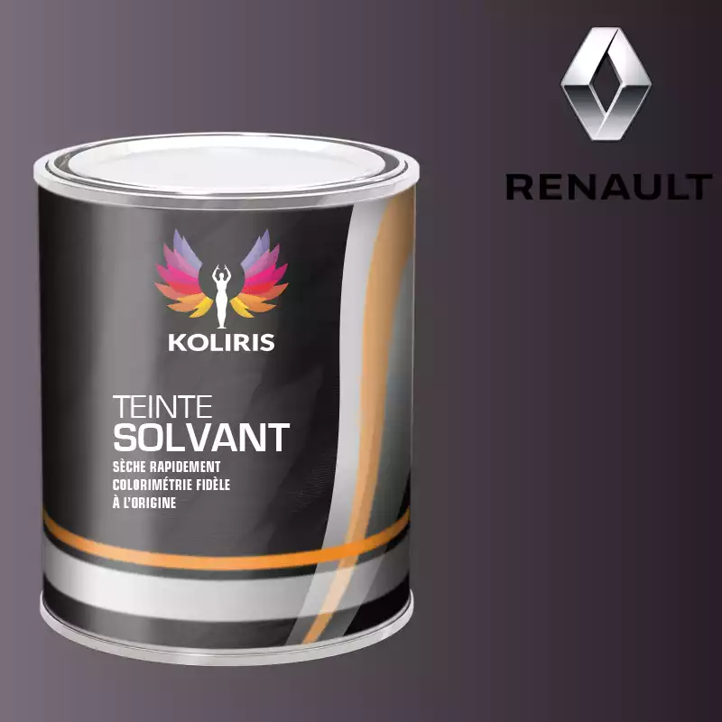 Peinture voiture solvant Renault