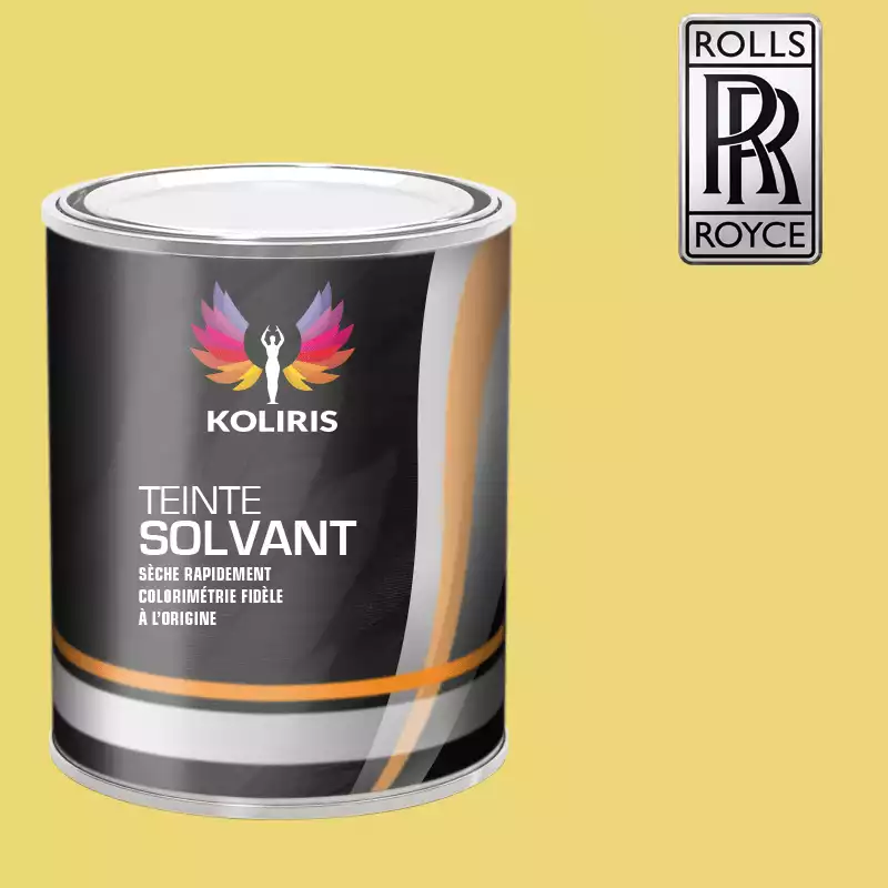 Peinture voiture solvant Rolls Royce