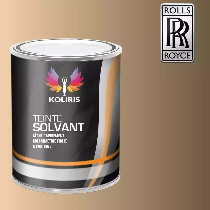 Peinture voiture solvant Rolls Royce