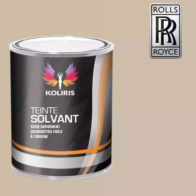 Peinture voiture solvant Rolls Royce