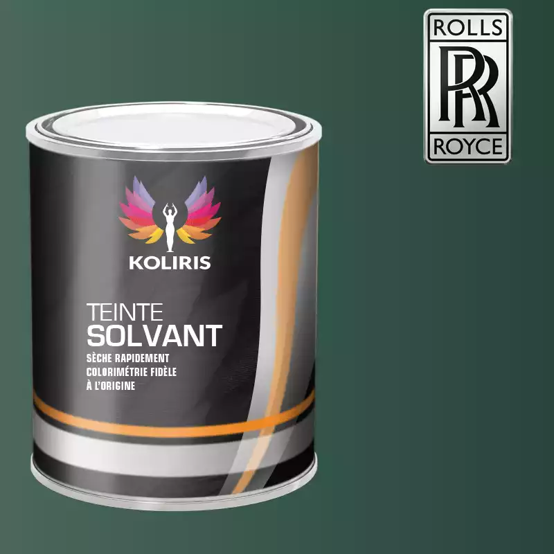 Peinture voiture solvant Rolls Royce