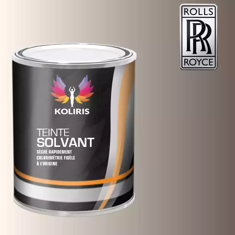 Peinture voiture solvant Rolls Royce