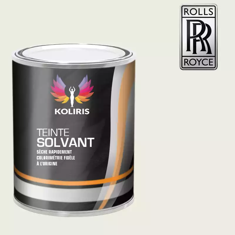 Peinture voiture solvant Rolls Royce