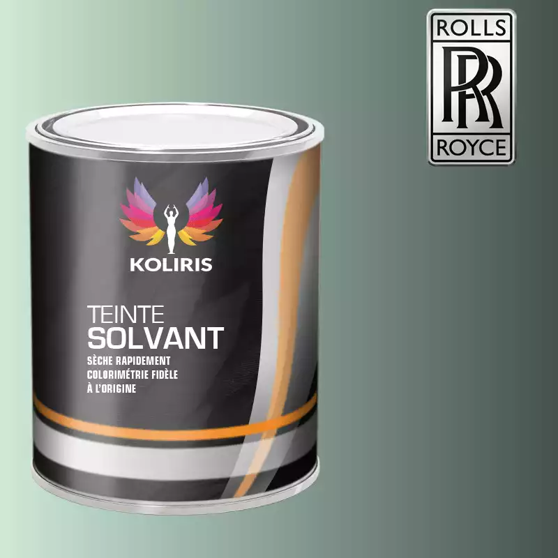 Peinture voiture solvant Rolls Royce