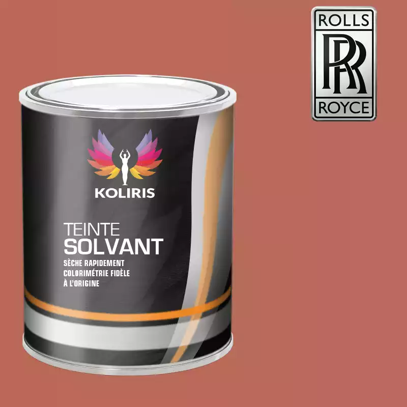 Peinture voiture solvant Rolls Royce