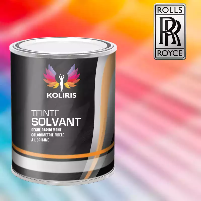 Peinture voiture solvant Rolls Royce