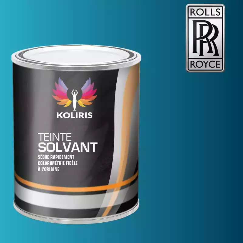 Peinture voiture solvant Rolls Royce