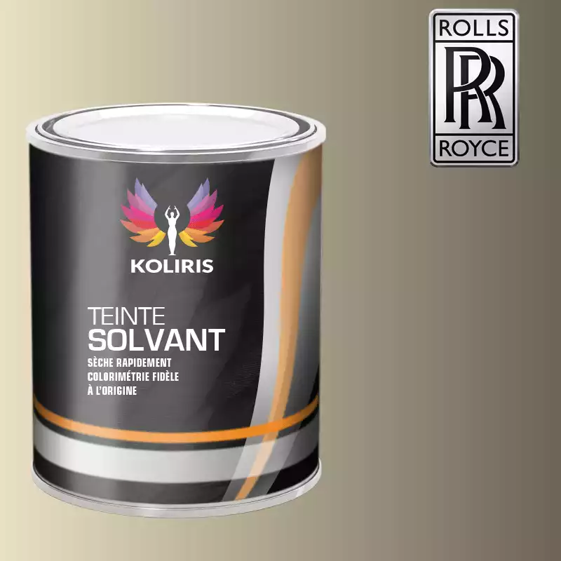 Peinture voiture solvant Rolls Royce