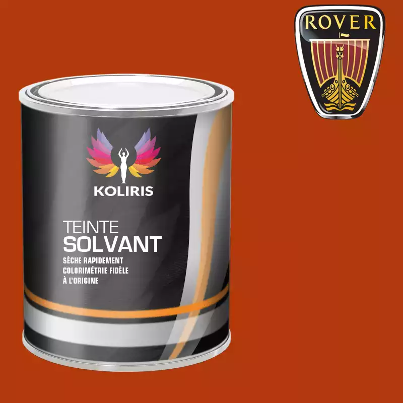 Peinture voiture solvant Rover