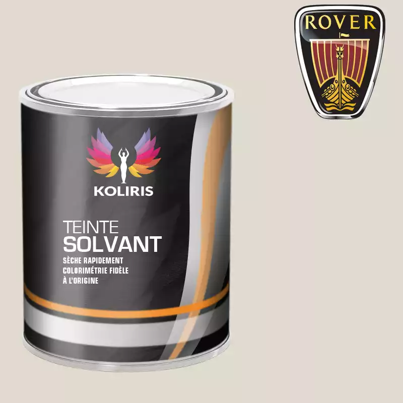 Peinture voiture solvant Rover