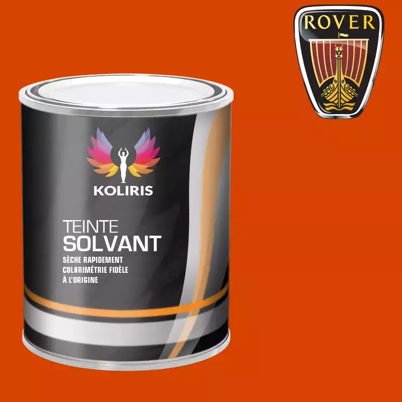 Peinture voiture solvant Rover