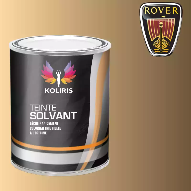 Peinture voiture solvant Rover