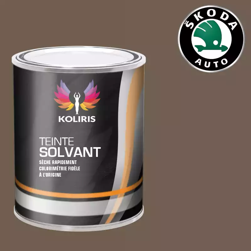 Peinture voiture solvant Skoda