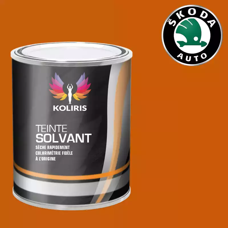 Peinture voiture solvant Skoda