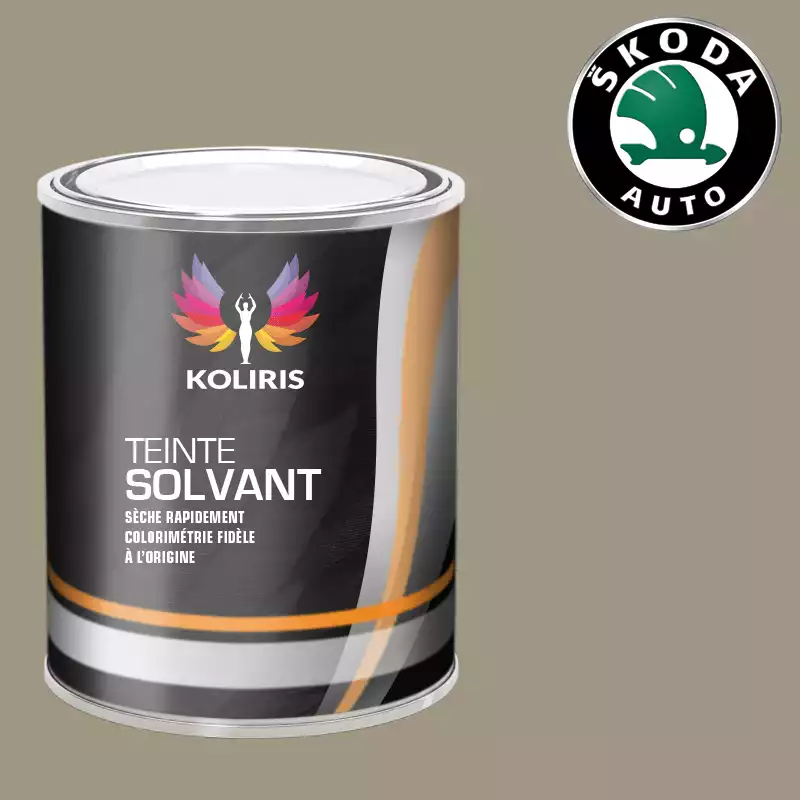 Peinture voiture solvant Skoda