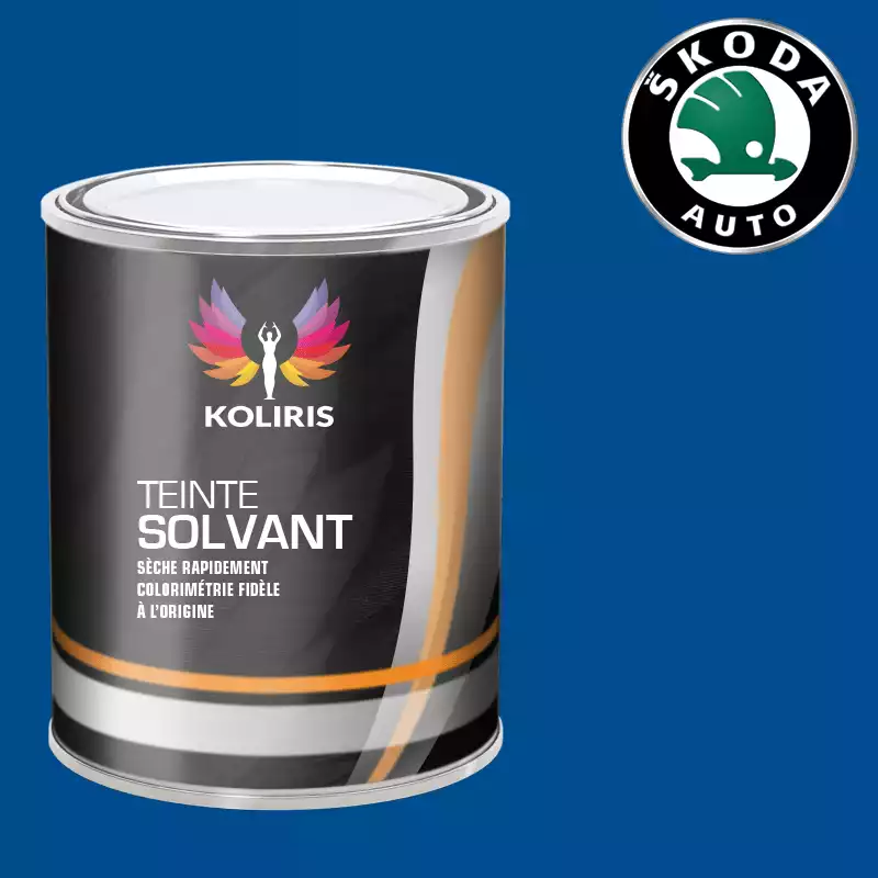 Peinture voiture solvant Skoda