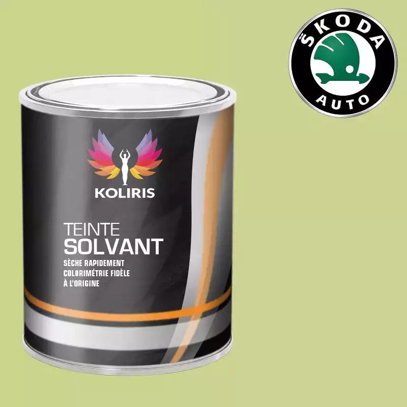 Peinture voiture solvant Skoda