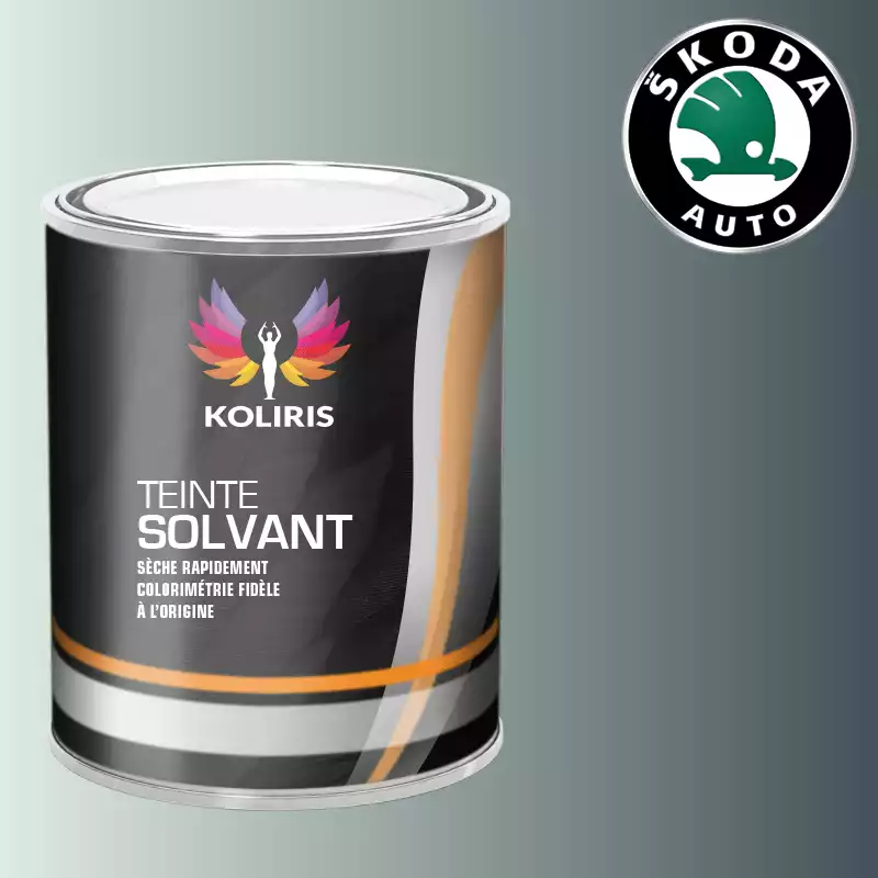 Peinture voiture solvant Skoda