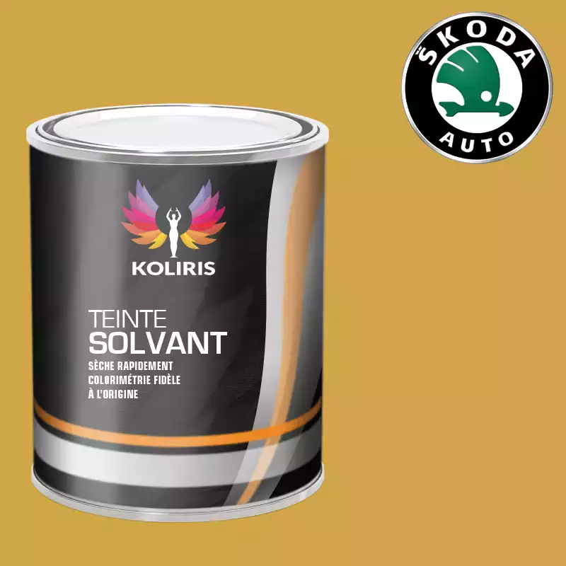 Peinture voiture solvant Skoda