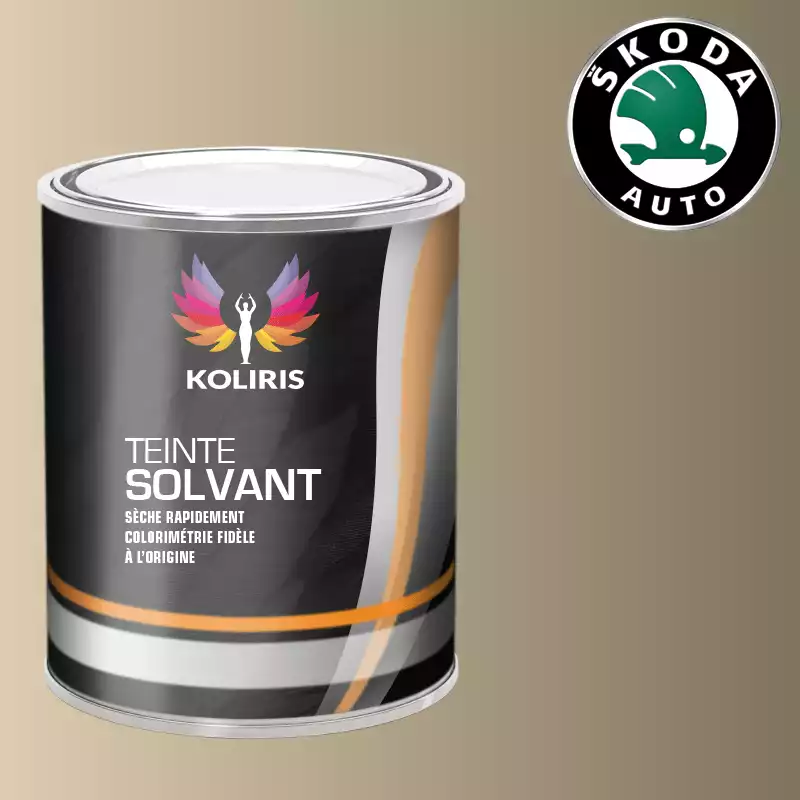 Peinture voiture solvant Skoda